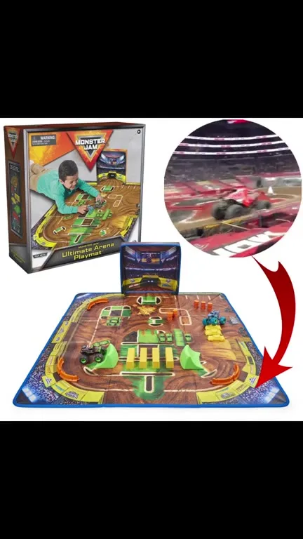 Игрушечный Monster Jam в реальности