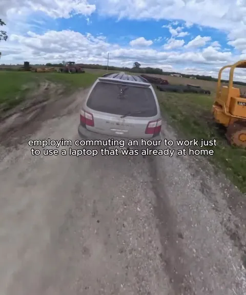 One-Hour Commute for a Laptop