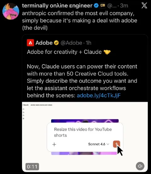 Adobe Makes a Deal with the Devil