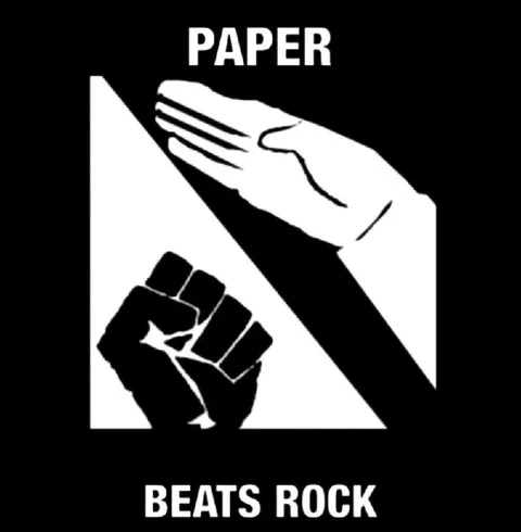 Paper Beats Rock