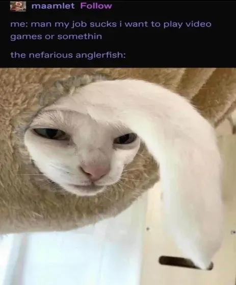 Nefarious Anglerfish Wants Games