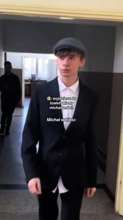 Michał w kiblu