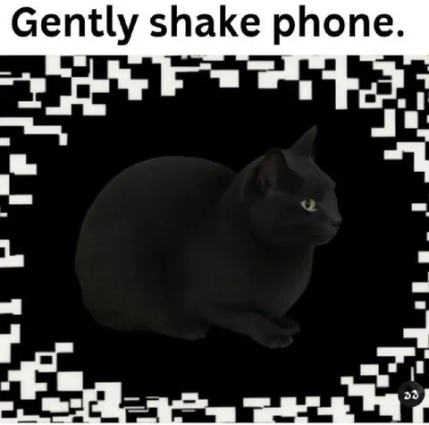 Gently Shake Phone Cat