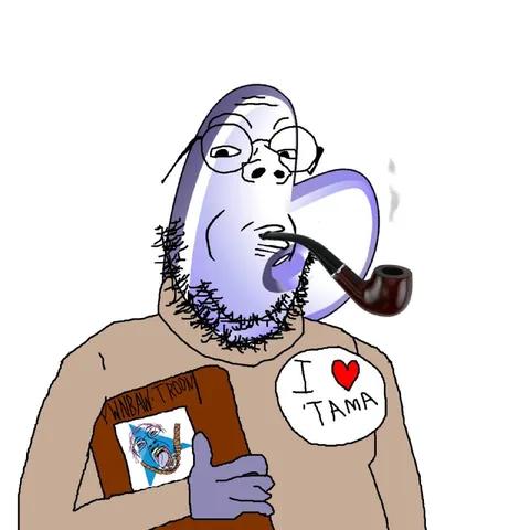 Pipe-Smoking Tama Fan