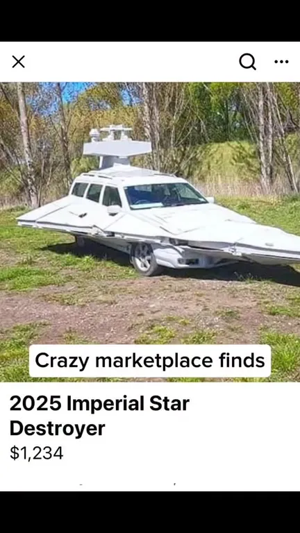 Imperial Star Destroyer Marketplace Find
