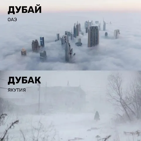 Дубай и дубак Якутии