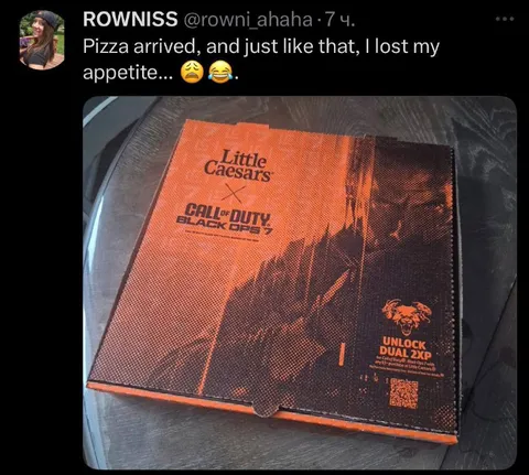 Pizza Arrived, Appetite Gone
