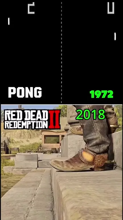 Pong to Red Dead Redemption II