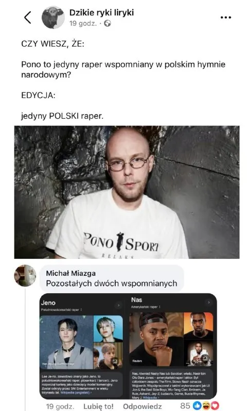 Pono jedyny polski raper