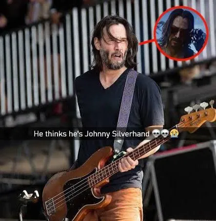 Bassist Thinks He’s Johnny Silverhand