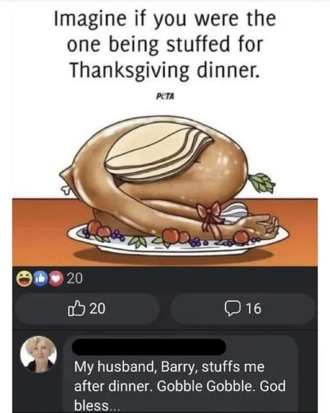 Thanksgiving Stuffing Joke