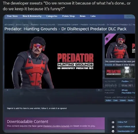 Developer Keeps Funny DLC