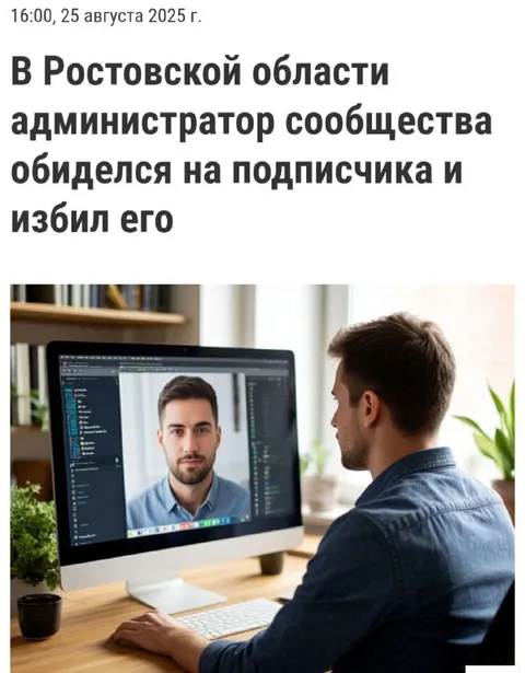 Избили за отписку от канала