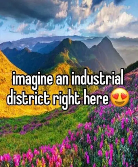 Industrial District in Paradise