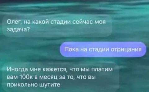Стадия отрицания задачи