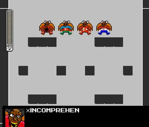 Pixel Characters Eliminate Each Other