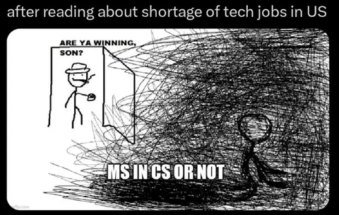 After Reading About Tech Job Shortages