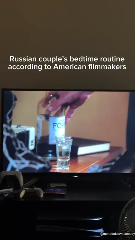 Russian Couple Bedtime Routine
