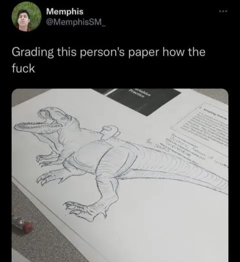 Grading the Dinosaur Paper
