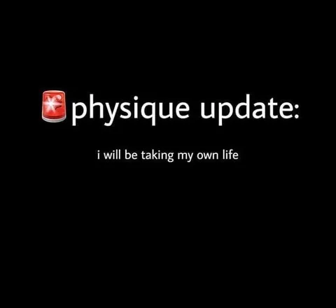 Physique Update Life Joke
