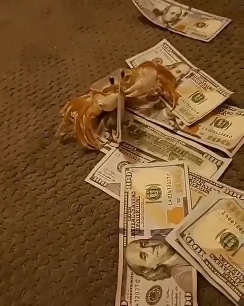 Crab Makes It Rain