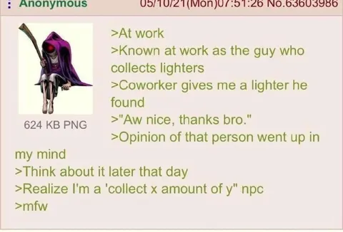 Collect X Amount of Y NPC