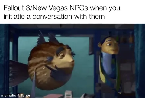 Fallout NPCs Start Talking