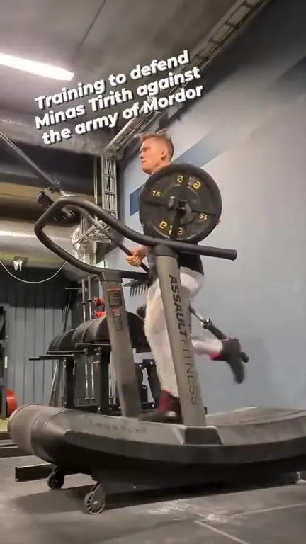 Defending Minas Tirith on the Treadmill