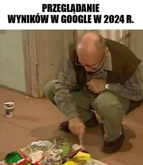 Przeglądanie wyników Google