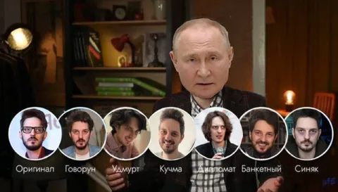 Путин выбирает подходящий образ