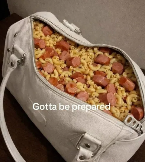 Gotta Be Prepared Pasta Bag