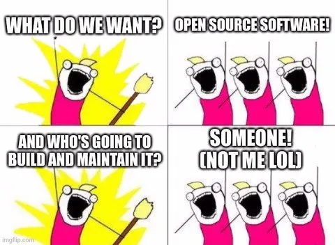 Open Source Software Protest