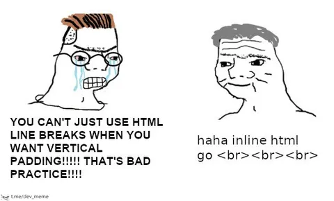HTML Line Breaks for Padding