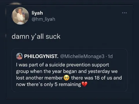 Damn Y’all Suck Suicide Support Group
