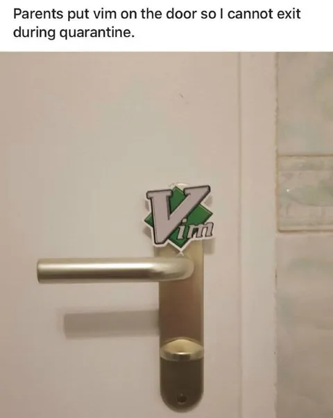 Vim Keeps You Inside