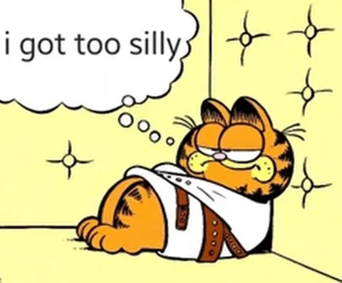 Garfield Got Too Silly