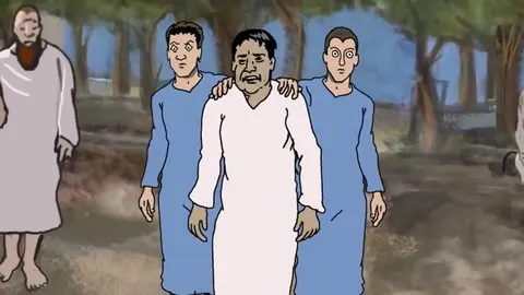 Странный ритуал в воде