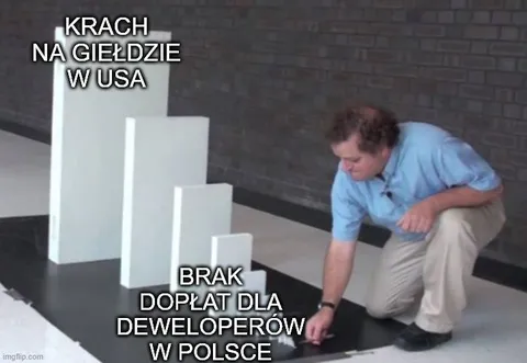 Krach na giełdzie i dopłaty