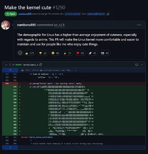 Make the kernel cute