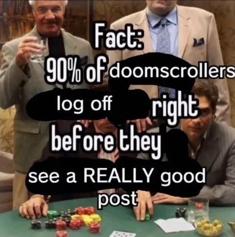 Doomscrollers Find a Good Post