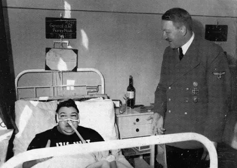 Hitler Visits the Hospital