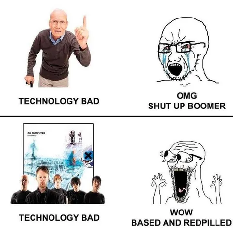 Technology Bad vs OK Computer