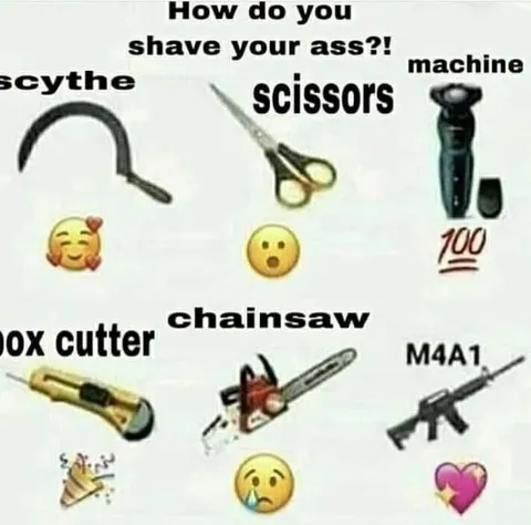 How Do You Shave Your Ass?