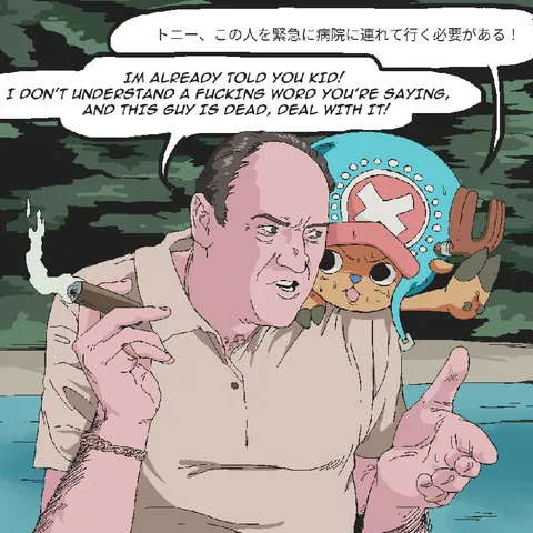 トニー、この人はもう死んでいる