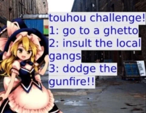 Touhou Challenge in the Ghetto