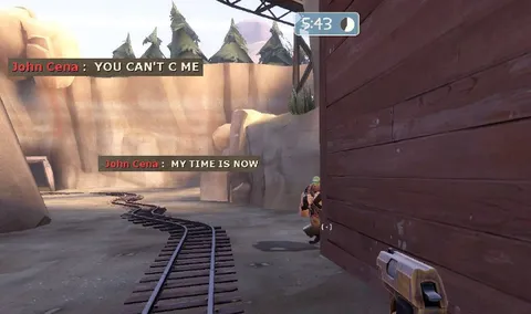 John Cena in Team Fortress 2
