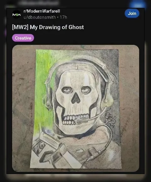 My Drawing of Ghost