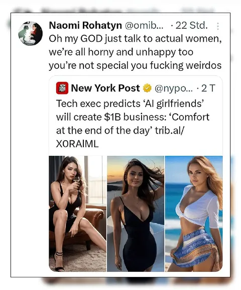 AI Girlfriends Comfort Business