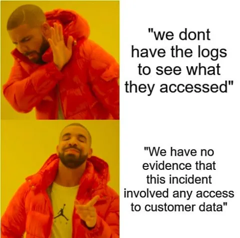 Drake Denies Customer Data Access