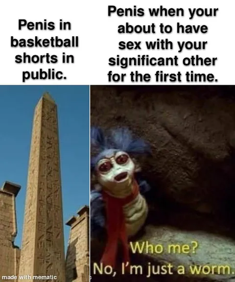 Penis Just a Worm
